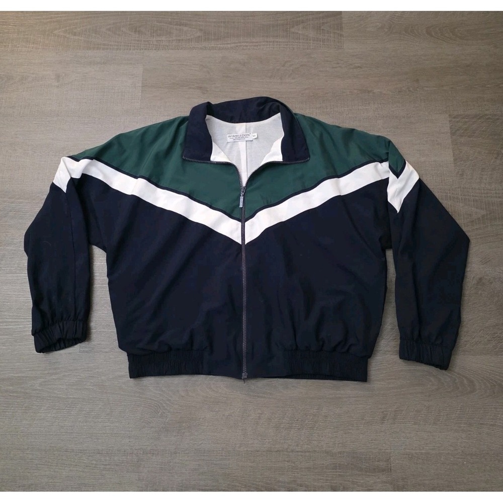 Wimbledon Jacket Medium Colorblock The Championships Vintage‎ RARE (Sample) - Picture 2 of 9